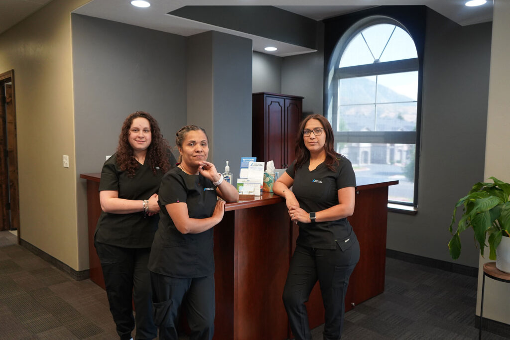 exam room at workers' comp clinic orem